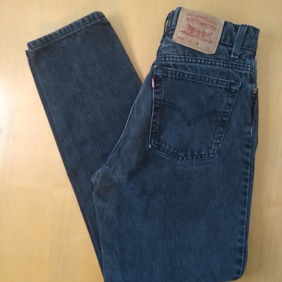 Levi's Other - Vintage Levi's 551 Relaxed Tapered Denim Jeans 10 Long